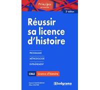 Réussir sa licence d'histoire