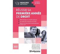 Réussir Sa Première Année De Droit | Occasion