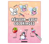 Réussir ses cosy coloriages - Belly Bean - Dégradés, ombres, reflets, volumes - BellyBean - Dessain Et Tolra - broché - Livre-jeu