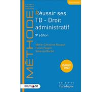 Réussir Ses Td Droit Administratif