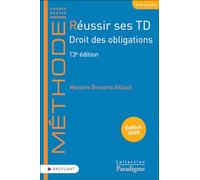 Réussir Ses Td - Droit Des Obligations | Occasion