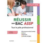 Réussir Son Bac Assp - Tout Le Pôle Professionnel - Le Tout-En-Un Des 3 Années : Cours, Exercices, Annales Corrigées, Epreuves Orales