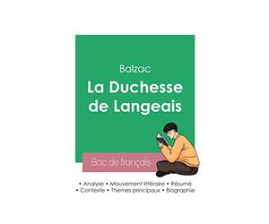 Réussir son Bac de français 2023 : Analyse de La Duchesse de Langeais de Balzac