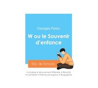 Réussir son Bac de français 2024 : Analyse de W ou le Souvenir d'enfance de Georges Perec