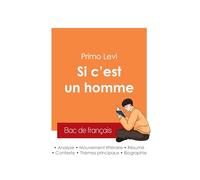 Réussir son Bac de français 2025 : Analyse de l'autobiographie Si c'est un homme de Primo Levi