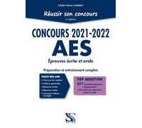Réussir son concours AES 2021-2022 Tout-en-un