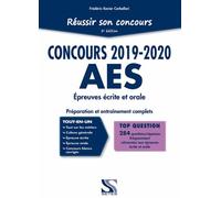 Réussir Son Concours Aes - Accompagnant Éducatif Et Social - Edition 2019-2020