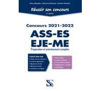 Réussir son concours ASS, EJE, ES, ME 2021-2022 - Catherine Pommier - Setes - broché - Scolaire / Universitaire