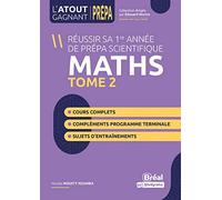 Réussir son entrée en prépa scientifique Maths - Tome 2 - Tle Conforme au nouveau programme - Nicolas Mouity Nzamba - Bréal - broché - Scolaire / Universitaire
