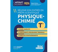Réussir son entrée en prépa scientifique Physique-Chimie Tle Conforme au nouveau programme - Mathieu Boussiron - Bréal - broché - Scolaire / Universitaire