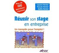 Réussir son stage en entreprise