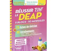 Réussir Tout Le Deap - 5 Blocs, 10 Modules - 75 Fiches De Révision Et 80 Entrainements