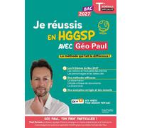 Réussis ton Bac d'HGGSP avec GéoPaul - BAC 2027 - Paul Fermon - Hachette Education - broché - Scolaire / Universitaire