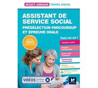 Réussite Admission - Assistant de service social (ASS) - Préselection Parcoursup et épreuve orale Le concours d'entrée, édition 2016 - Yannick Zemb Breistroffer - Foucher - broché - Scolaire / Univers