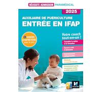 Réussite admission Entrée en IFAP - Auxiliaire de puériculture 2025