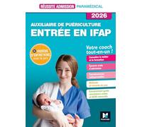 Réussite admission Entrée en IFAP - Auxiliaire de puériculture 2026