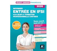 Réussite admission Entrée en IFSI - Formation professionnelle Continue + AS/AP 2026