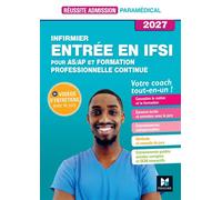 Réussite admission IFSI - Formation professionnelle Continue + AS/AP 2027 - Jackie Pillard - Foucher - broché - Scolaire / Universitaire