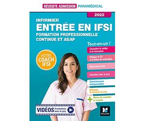 Réussite Admission - Infirmier - Entrée en IFSI - Formation professionnelle continue + AS/AP 2022