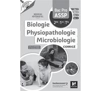 Réussite ASSP Biologie Physiopathologie Microbiologie Bac Pro ASSP 2de 1re Tle - Corrigé - Aurélien Brunel - Foucher - broché - Scolaire / Universitaire