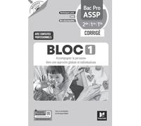 Réussite ASSP - BLOC 1 Accompagner la personne - Bac Pro ASSP 2de 1re Tle - Éd. 2026 - Corrigé