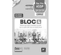 Réussite ASSP - BLOC 4 Réaliser des actions d'éducation... - Bac Pro ASSP - 2026 - Corrigé