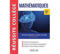 Réussite collège mathématiques 6e: Tout pour progresser et réussir son année