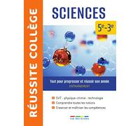 Réussite collège sciences 5e-3e