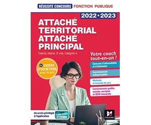 Réussite Concours - Attaché territorial, Attaché principal Cat. A - 2022-2023 - Préparation complète