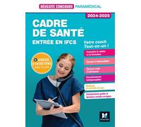 Réussite Concours - Cadre de santé - Entrée en IFCS - Préparation complète 2024-2025 - Sylvie Pierre - Foucher - broché - Scolaire / Universitaire