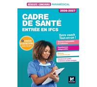 Réussite Concours - Cadre de santé - Entrée en IFCS - Préparation complète 2026-2027