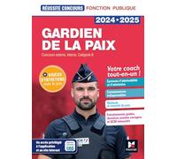 Réussite Concours - Gardien de la paix - 2024-2025- Préparation complète