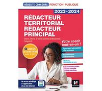 Réussite Concours - Rédacteur territorial/principal - 2023-2024 - Préparation complète