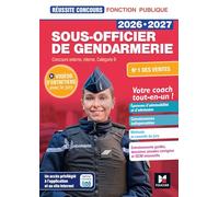 Réussite Concours - Sous-officier de gendarmerie - 2026-2027- Préparation complète