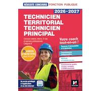 Réussite Concours - Technicien territorial/principal - Préparation complète 2026-2027