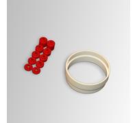 Reuter Aspirateur central, bague d'extension pour bac à poussière, 10356,