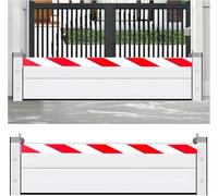 Réutilisable Barrière Contre Les Inondations 252 262 272 282 292 302 312 322 332 342cm Sécurité Déflecteur D'eau Système De Batardeau Anti-Inondation Pour Porte(282 * 40cm)