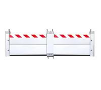 Réutilisable Barrière Contre Les Inondations 254 264 274 284 294 304 314 324 334 344cm Sécurité Déflecteur D'eau Système De Batardeau Anti-Inondation Pour Porte(304 * 40cm)