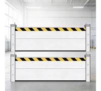 Réutilisable Batardeau Anti inondation, Multifonctionnel BarrièRes Anti-Inondation, pour Les entrées de portails, de garages et de passages souterrains,001,90 * 60cm