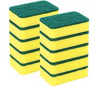 Réutilisable éponge Lavable Vaisselle éponge à Vaisselle Chiffon à Huile Absorbant éponge Grattante Multi Usage pour Cuisine Chambre à Coucher Garage Salle de Bain Salon pour Usage Intensif