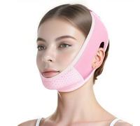 Réutilisable Masque En Forme De V, Masque de levage visage, Double Menton Masques Faciaux En V Pour Les Femmes, Pour Éliminer L'Affaissement De La Peau Lifting Raffermissant