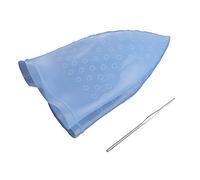 RéUtilisable Mettant en éVidence la Coloration des Cheveux Capuchon de Givrage avec Crochet en MéTal Bleu