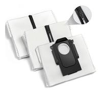 Réutilisables Sac a Poussière pour Roborock Qrevo/Saros 10R/S8 MaxV Ultra/Qrevo S/Qrevo Pro/Qrevo Master/Qrevo Curv/Z70/Qrevo Edge, 2.7L Remplaçant Sacs de Aspirateur avec Fermeture Eclair (3 Pièces)