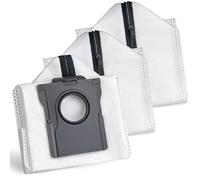 Réutilisables Sacs d'aspirateur pour Dreame L40s Pro Ultra/L40 Ultra/X50 Ultra/L10s Ultra Gen2/L10s Pro Ultra, Sacs à Poussière de Remplacement pour Mova E30/P50/V50 avec Fermeture éclair (3 Pièces)