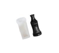 Réutilisation de moules de pièces d ' échecs en silicone pour les cires de bougies, les plâtres et les bonbons, ce qui en fait un excellent pour les amateurs d ' art et les enseignants