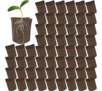 Reuvv 30 pièces éponges de démarrage de graines de Plantes éponges de Culture Bons Bouchons de Croissance de perméabilité à l'air et à l'eau pour Plantes à Fleurs hydroponiques
