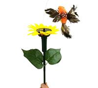 Reuvv Piquet de Fleurs de Plantes de Jardin de Papillons flottants dansants à énergie Solaire pour Votre Jardin de Jardin de Plantes en Pot Durable et Pratique