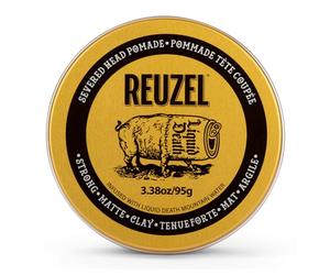 Reuzel Pommade à l'argile mate Severed Head, tenue maniable avec définition et texture ajoutées 3,38 oz/95 g
