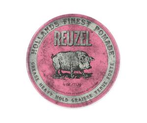 REUZEL Styling Pink Pomade Grease Heavy Hold 113 g