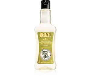 Reuzel Tea Tree 3 en 1 : shampoing, après-shampoing et gel douche pour homme 350 ml